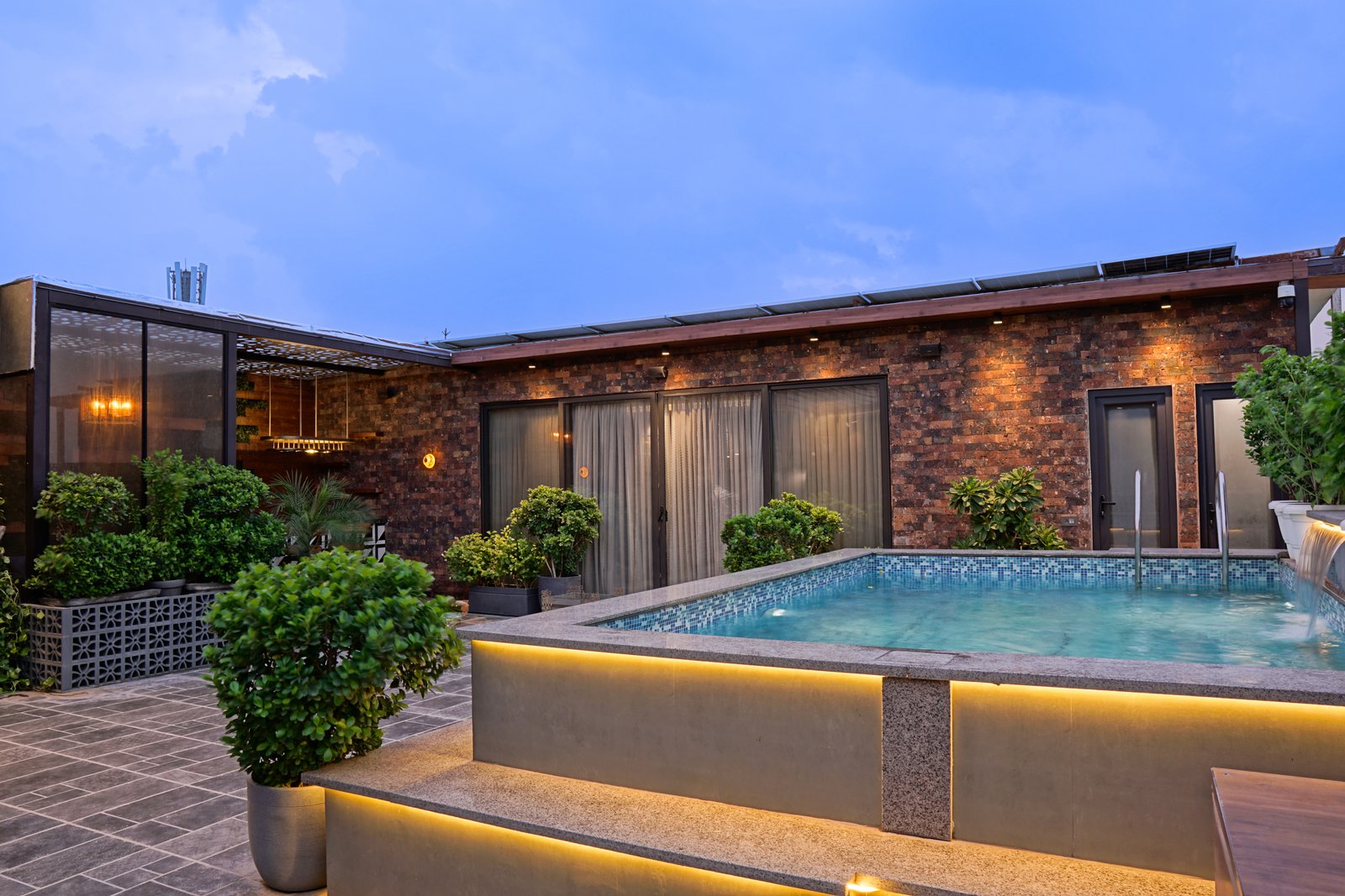 Rajouri Garden terrace project